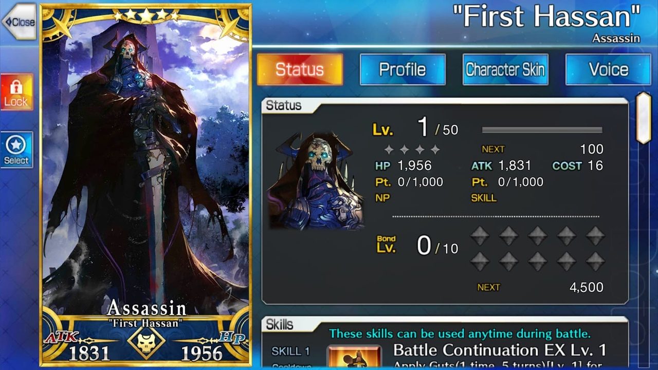 FATE/GRAND ORDER - First Hassan