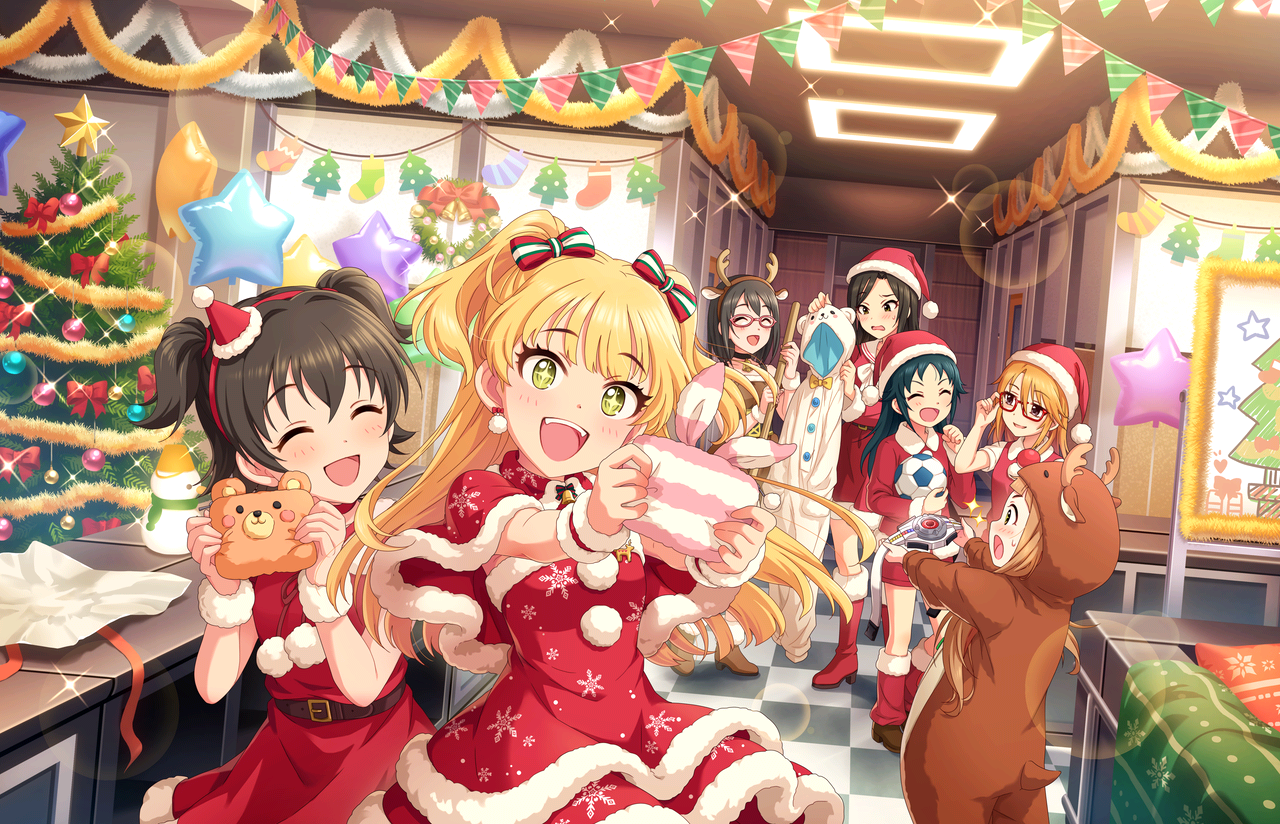 Jougasaki Rika [SSR] Glittery Sparkly☆Holy Night